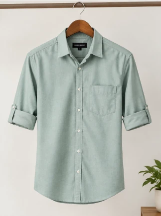 Premium Mint Green Casual Shirt